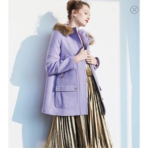 J. Crew Stadium Cloth coat chateau parka
